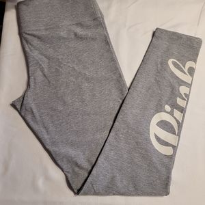 PINK VS Ultimate Yoga Leggings - Grey White